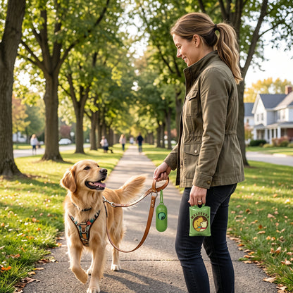 Eco-Friendly Biodegradable Waste Bags & Dispenser