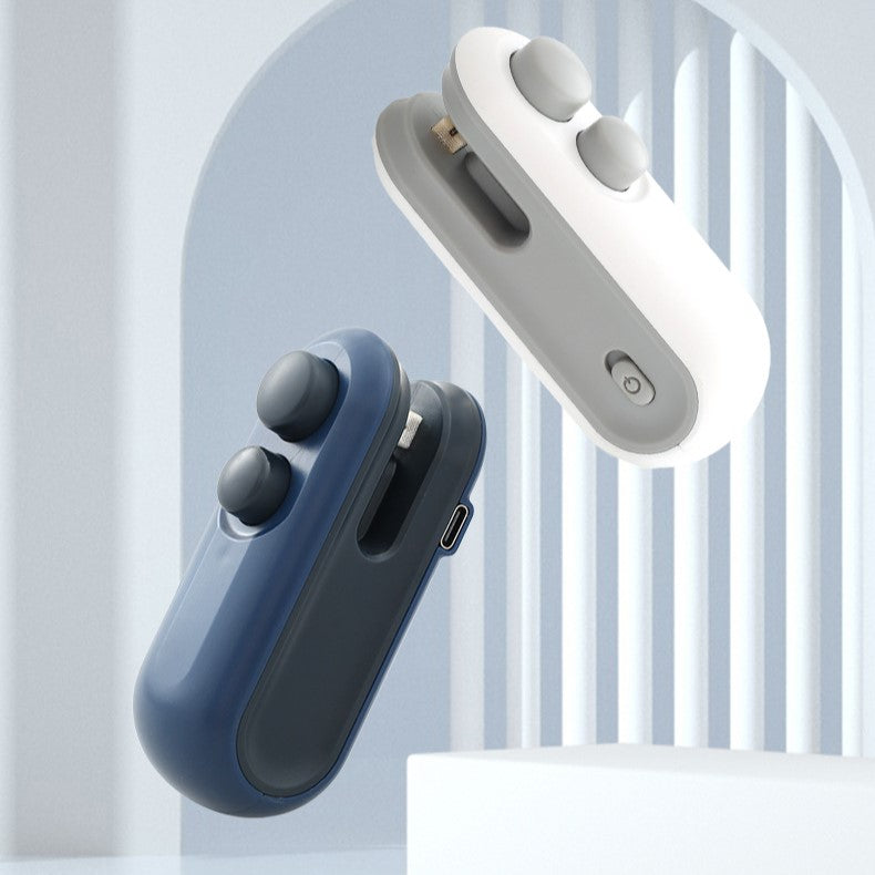 2-in-1 Mini Heat Sealer -  Seal & Cutter